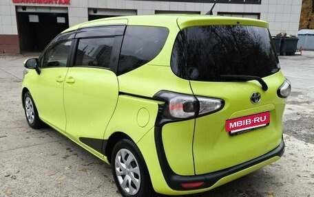 Toyota Sienta II, 2017 год, 1 400 000 рублей, 5 фотография