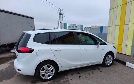 Opel Zafira C рестайлинг, 2013 год, 1 180 000 рублей, 25 фотография