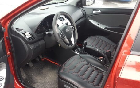 Hyundai Solaris II рестайлинг, 2011 год, 523 000 рублей, 17 фотография