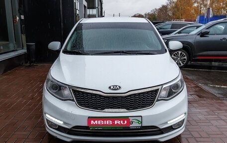 KIA Rio III рестайлинг, 2016 год, 814 000 рублей, 2 фотография