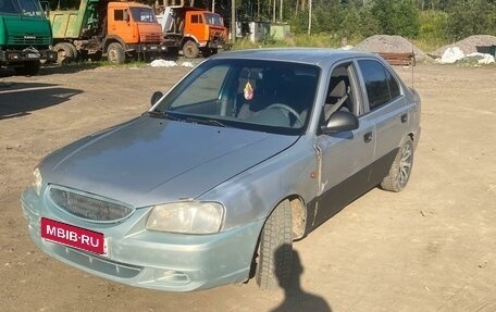 Hyundai Accent II, 2001 год, 110 000 рублей, 4 фотография
