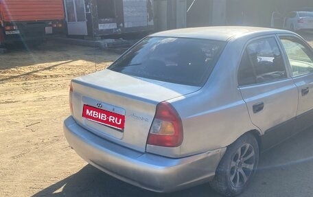 Hyundai Accent II, 2001 год, 110 000 рублей, 2 фотография