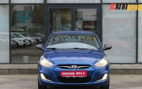 Hyundai Solaris II рестайлинг, 2012 год, 748 000 рублей, 2 фотография