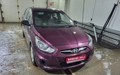 Hyundai Solaris II рестайлинг, 2011 год, 650 000 рублей, 1 фотография