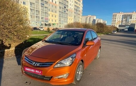 Hyundai Solaris II рестайлинг, 2014 год, 750 000 рублей, 1 фотография