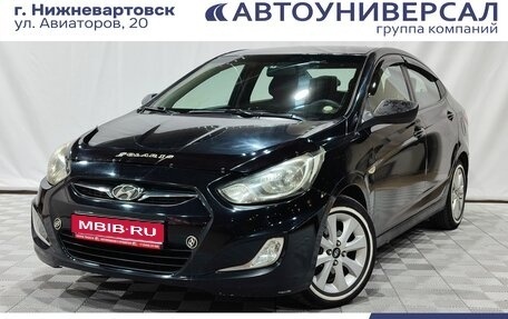 Hyundai Solaris II рестайлинг, 2013 год, 550 000 рублей, 1 фотография