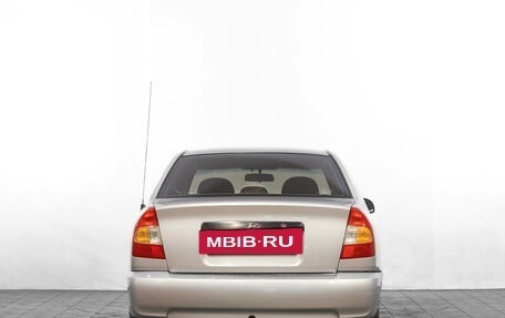 Hyundai Accent II, 2005 год, 449 000 рублей, 6 фотография