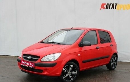Hyundai Getz I рестайлинг, 2008 год, 435 000 рублей, 1 фотография