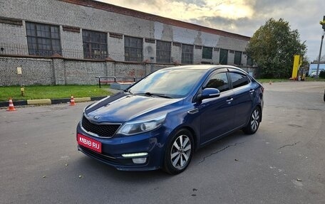 KIA Rio III рестайлинг, 2016 год, 888 000 рублей, 1 фотография
