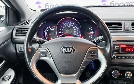 KIA Rio III рестайлинг, 2016 год, 1 360 000 рублей, 10 фотография