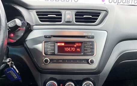 KIA Rio III рестайлинг, 2016 год, 1 360 000 рублей, 18 фотография