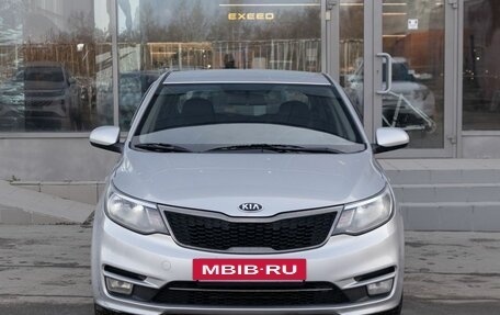 KIA Rio III рестайлинг, 2017 год, 970 000 рублей, 2 фотография