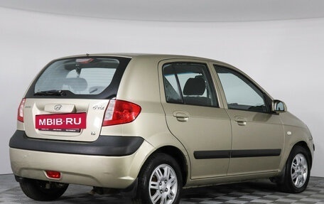 Hyundai Getz I рестайлинг, 2008 год, 559 000 рублей, 3 фотография
