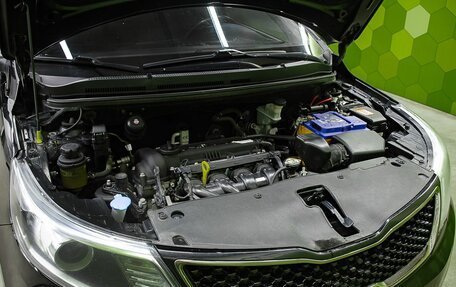 KIA Rio III рестайлинг, 2015 год, 1 000 000 рублей, 21 фотография