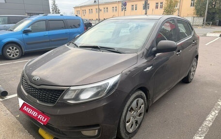 KIA Rio III рестайлинг, 2015 год, 1 090 000 рублей, 1 фотография