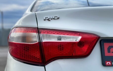 KIA Rio III рестайлинг, 2013 год, 837 000 рублей, 27 фотография