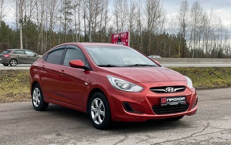 Hyundai Solaris II рестайлинг, 2011 год, 747 000 рублей, 22 фотография