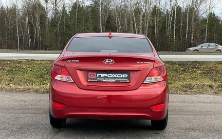 Hyundai Solaris II рестайлинг, 2011 год, 747 000 рублей, 26 фотография