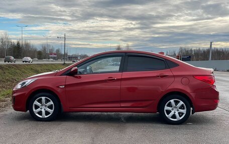 Hyundai Solaris II рестайлинг, 2011 год, 747 000 рублей, 29 фотография