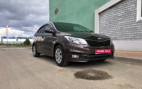 KIA Rio III рестайлинг, 2016 год, 689 000 рублей, 1 фотография