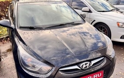 Hyundai Solaris II рестайлинг, 2011 год, 450 000 рублей, 1 фотография