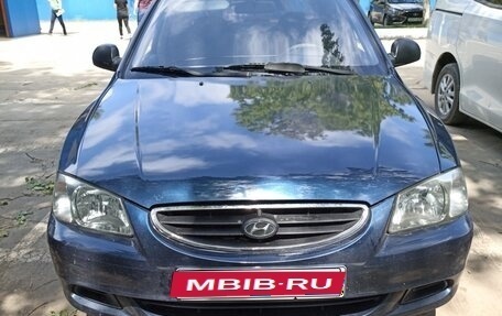 Hyundai Accent II, 2007 год, 550 000 рублей, 1 фотография