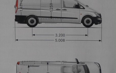 Mercedes-Benz Vito, 2010 год, 1 530 000 рублей, 11 фотография