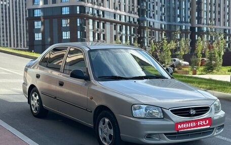 Hyundai Accent II, 2007 год, 520 000 рублей, 3 фотография