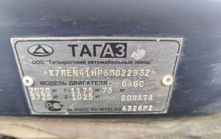 Hyundai Sonata IV рестайлинг, 2006 год, 383 700 рублей, 20 фотография