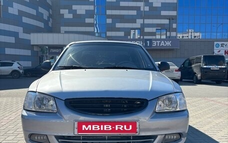 Hyundai Accent II, 2007 год, 415 000 рублей, 1 фотография