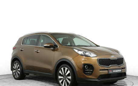 KIA Sportage IV рестайлинг, 2016 год, 2 250 000 рублей, 3 фотография