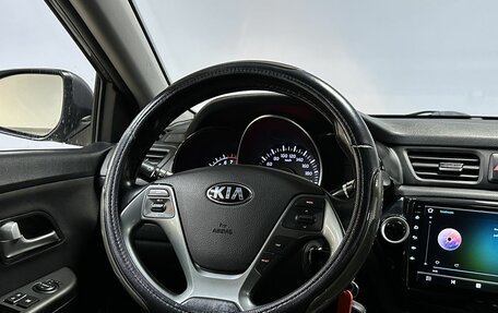 KIA Rio III рестайлинг, 2016 год, 1 064 000 рублей, 20 фотография