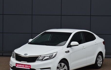 KIA Rio III рестайлинг, 2016 год, 1 050 000 рублей, 1 фотография