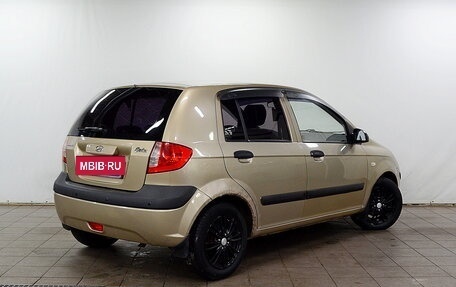 Hyundai Getz I рестайлинг, 2008 год, 480 000 рублей, 3 фотография