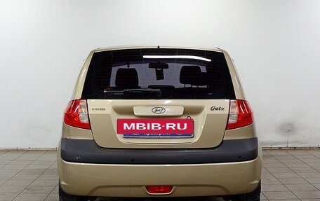 Hyundai Getz I рестайлинг, 2008 год, 480 000 рублей, 7 фотография