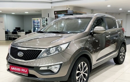 KIA Sportage III, 2014 год, 1 495 000 рублей, 1 фотография