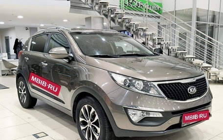 KIA Sportage III, 2014 год, 1 495 000 рублей, 3 фотография