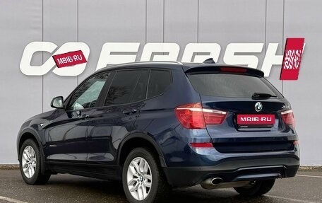 BMW X3, 2016 год, 2 400 000 рублей, 2 фотография