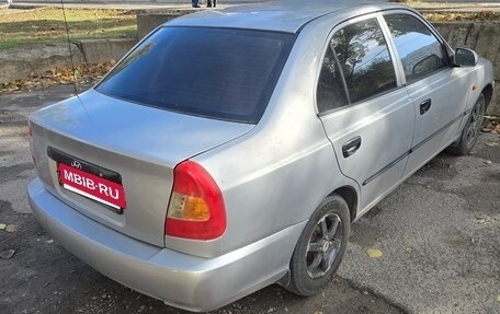 Hyundai Accent II, 2004 год, 384 000 рублей, 1 фотография