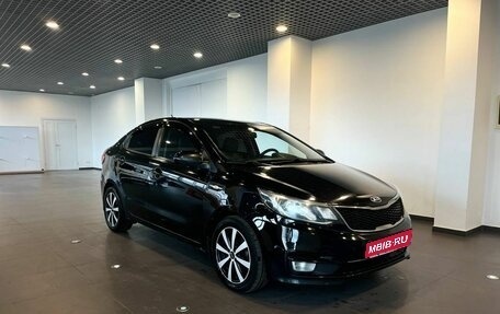 KIA Rio III рестайлинг, 2017 год, 971 000 рублей, 1 фотография