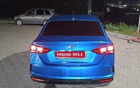 Hyundai Solaris II рестайлинг, 2021 год, 1 580 000 рублей, 1 фотография