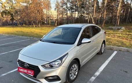 Hyundai Solaris II рестайлинг, 2018 год, 1 450 000 рублей, 10 фотография