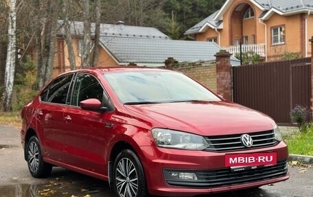 Volkswagen Polo VI (EU Market), 2016 год, 1 130 000 рублей, 9 фотография