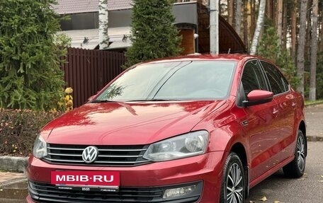 Volkswagen Polo VI (EU Market), 2016 год, 1 130 000 рублей, 10 фотография
