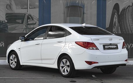 Hyundai Solaris II рестайлинг, 2015 год, 825 000 рублей, 2 фотография