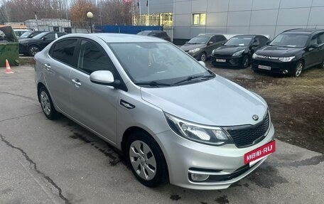 KIA Rio III рестайлинг, 2016 год, 941 000 рублей, 4 фотография