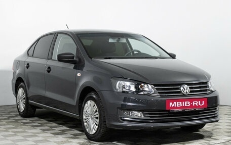 Volkswagen Polo VI (EU Market), 2017 год, 1 199 700 рублей, 3 фотография