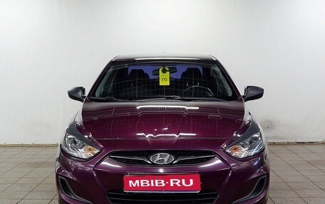 Hyundai Solaris II рестайлинг, 2014 год, 800 000 рублей, 1 фотография