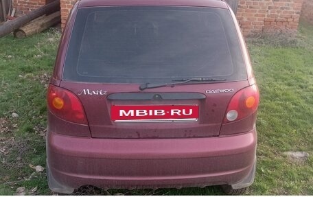 Daewoo Matiz I, 2010 год, 230 000 рублей, 4 фотография