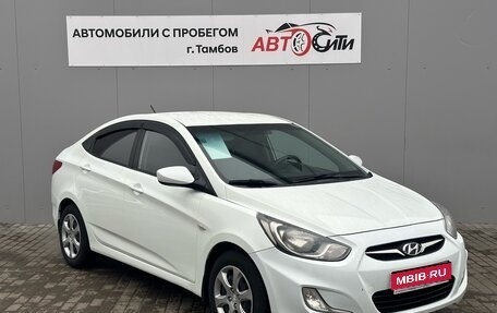 Hyundai Solaris II рестайлинг, 2013 год, 730 000 рублей, 1 фотография